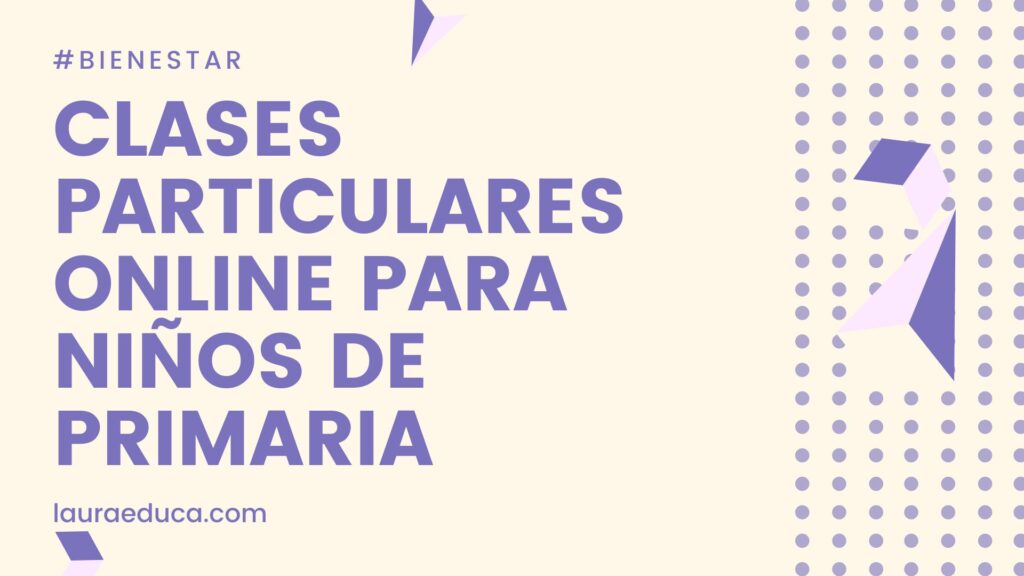 Clases Particulares Online para niños de Primaria